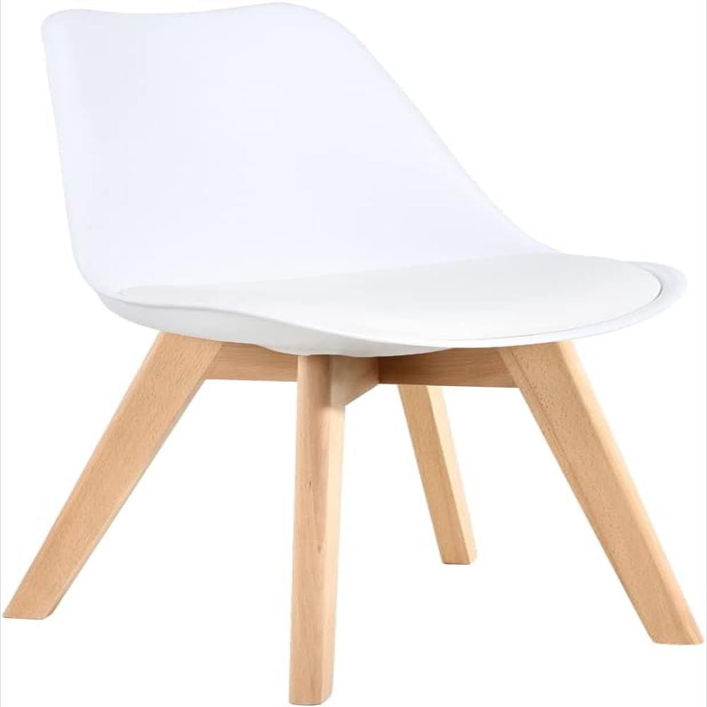 Comedor Cy01 Color Blanco + 2 Sillas Con Asiento Color Blancas img #5
