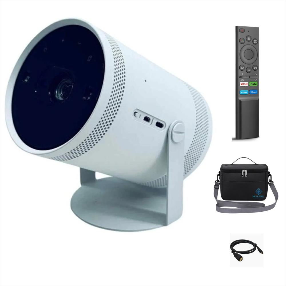 Set Proyector Samsung Freestyle + Funda Best Soul + Paño + Cable Cv Hdmi img #1
