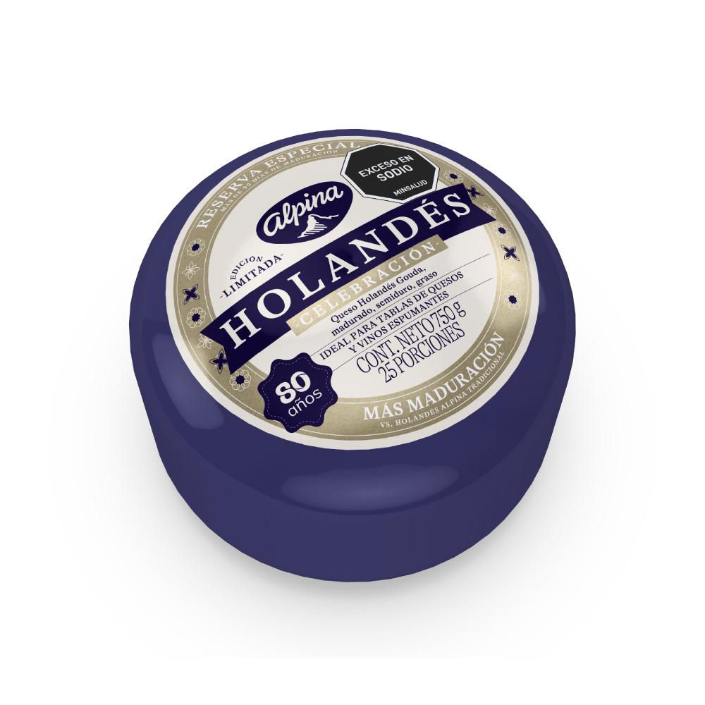 Queso Holandés Maduro ALPINA 750  gr img #2
