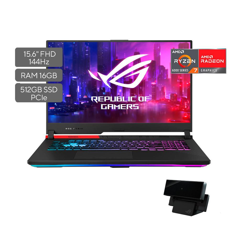 Portatil Gaming ASUS ROG Strix AMD Ryzen 7 6800H RAM 16 GB 512 GB SSD G513RCHN057W img #2