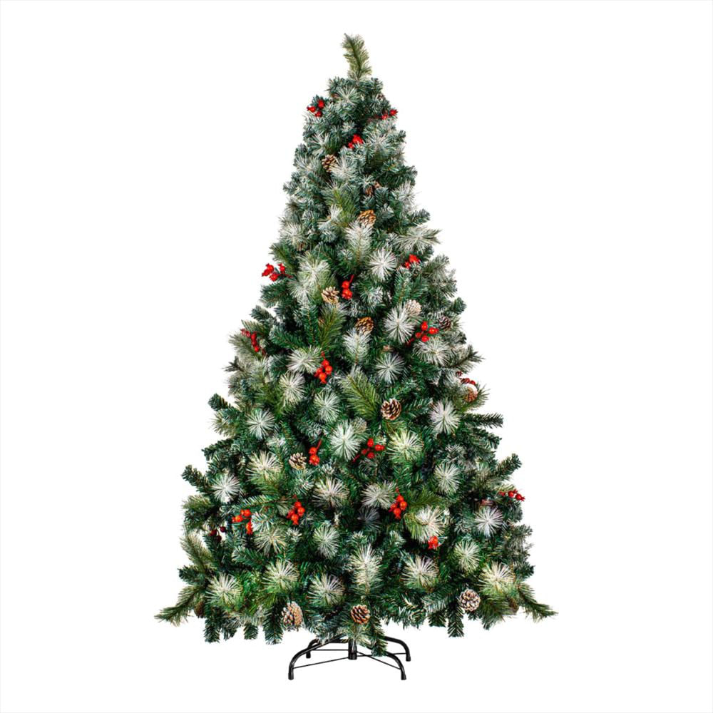Arbol De Navidad 2.1M 1256 Ramas Cerezas Pino Navideño img #1