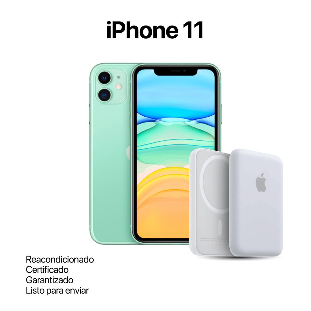 Iphone 11 128Gb Verde Reacondicionado + Power Bank