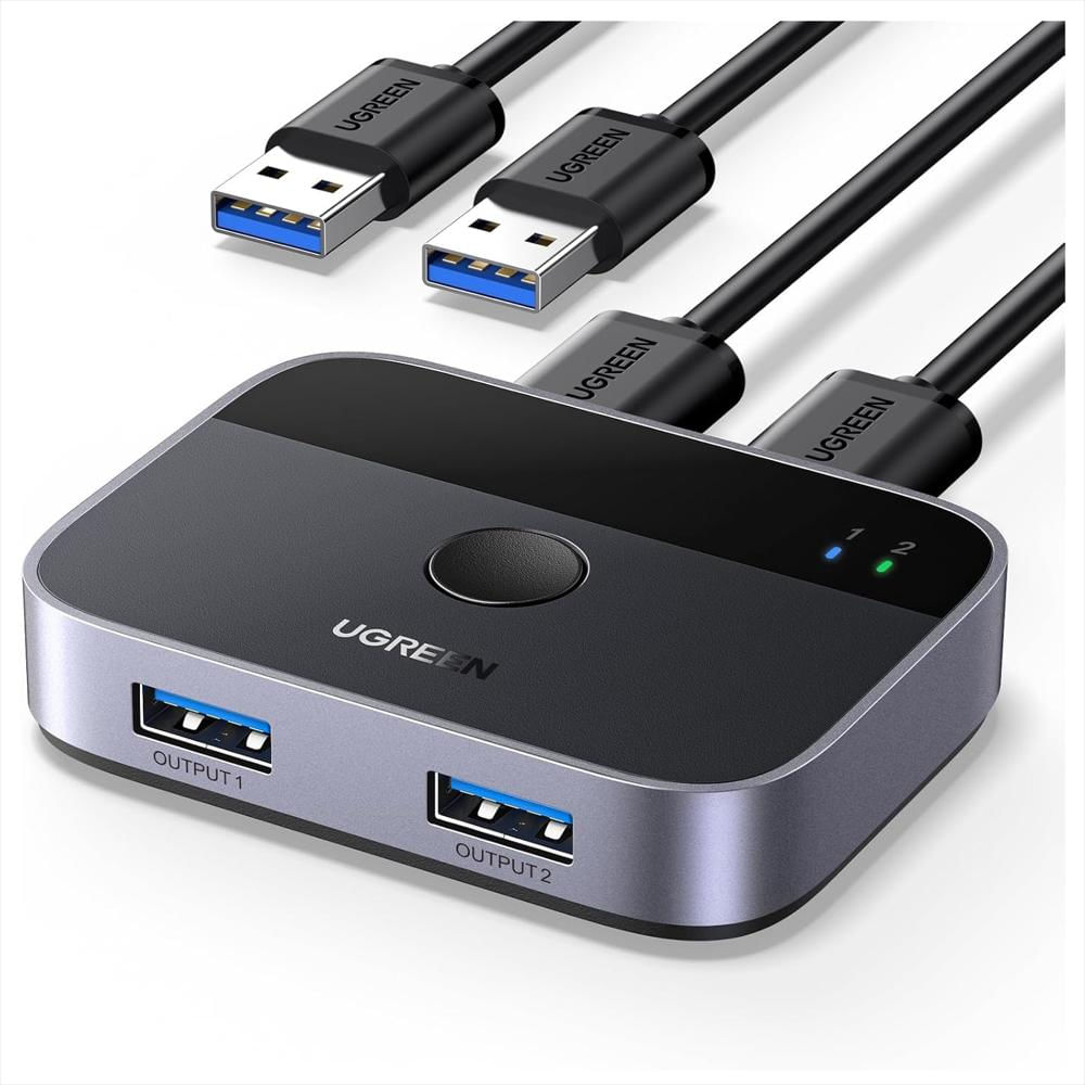 Switch Interruptor Usb 3.0 Conmutador 2 Entradas 2 Salidas img #1