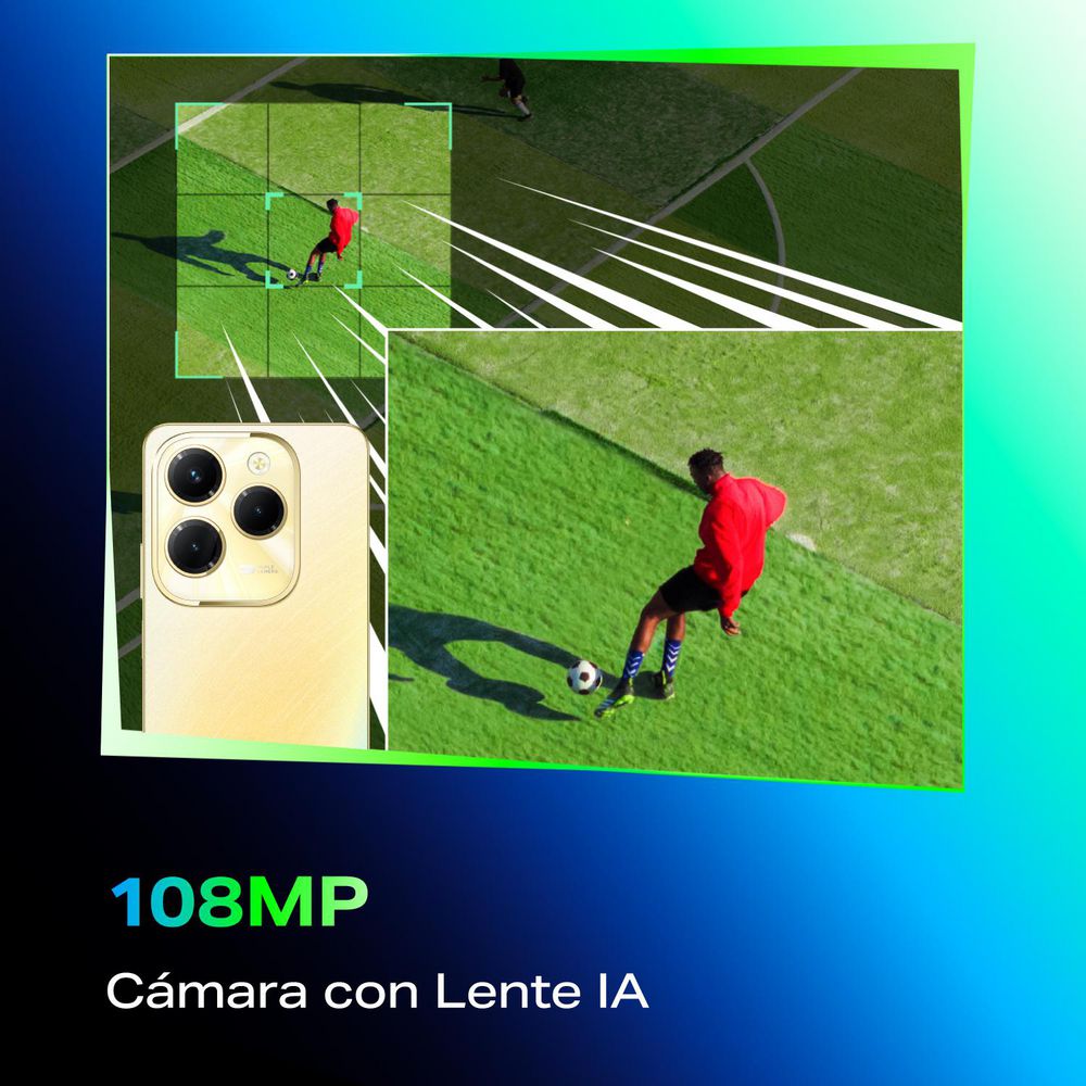 Celular INFINIX HOT 40 PRO 256 GB 8 GB RAM Dorado img #8