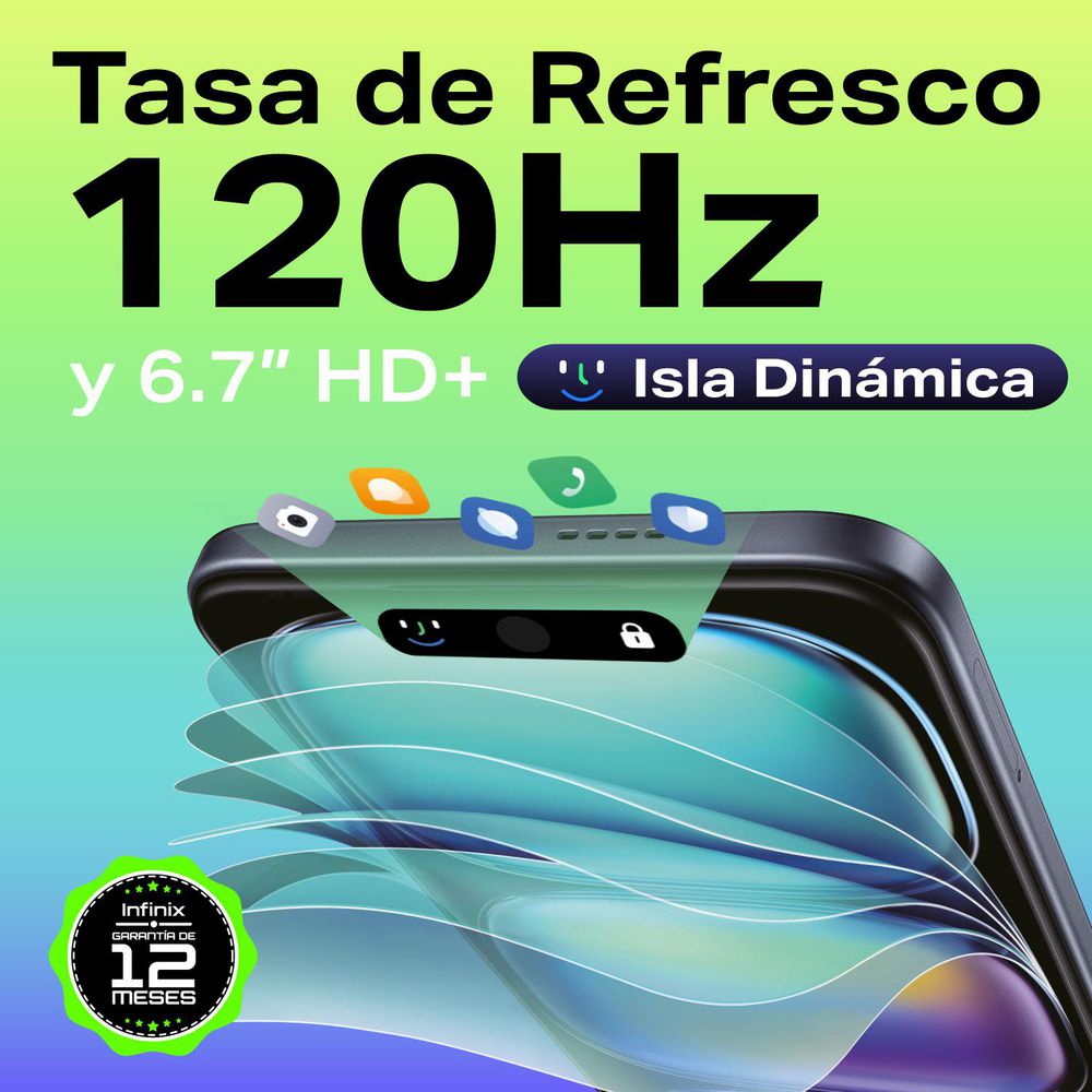 Celular INFINIX HOT 50i 256 GB 4 GB RAM Purpura img #7