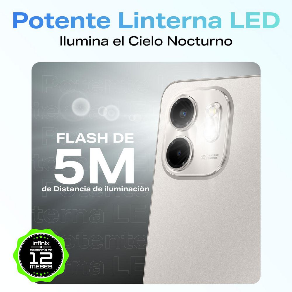 Celular INFINIX SMART 9 128 GB 3 GB RAM Gris img #7