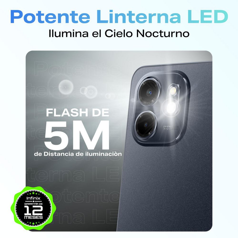 Celular INFINIX SMART 9 128 GB 3 GB RAM Negro img #7