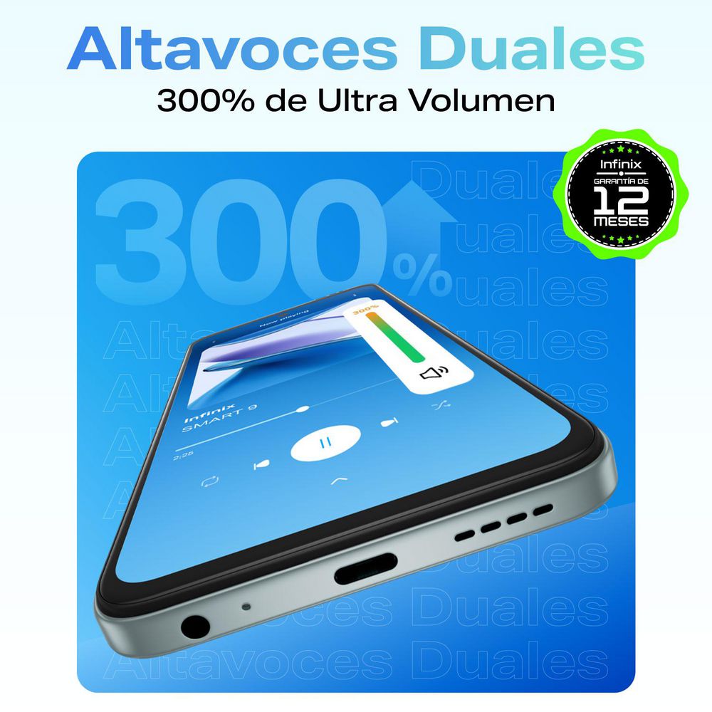 Celular INFINIX SMART 9 128 GB 3 GB RAM Verde img #5