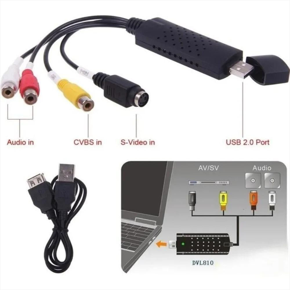 Cable Adaptador Capturadora De Video 4 Canales img #2