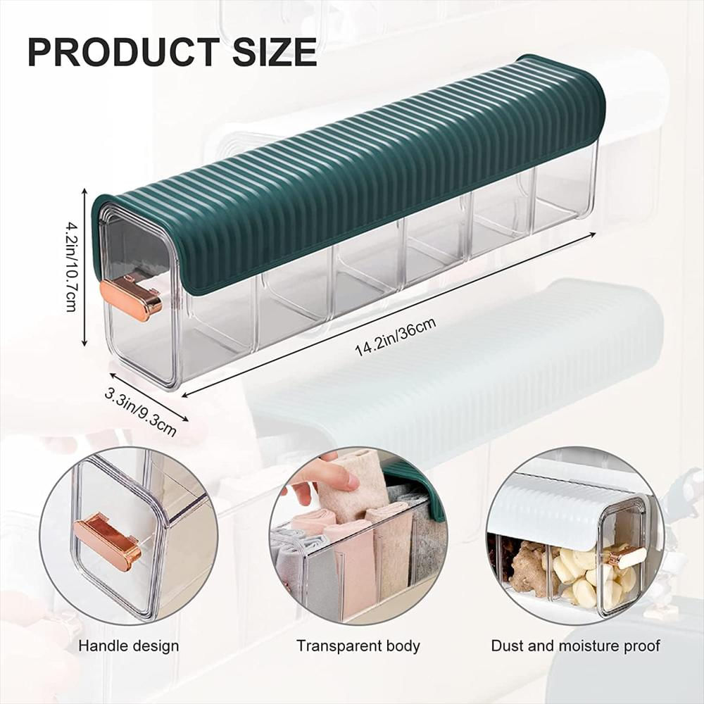 Caja Organizadora Multiusos Con Compartimientos Desmontables img #2