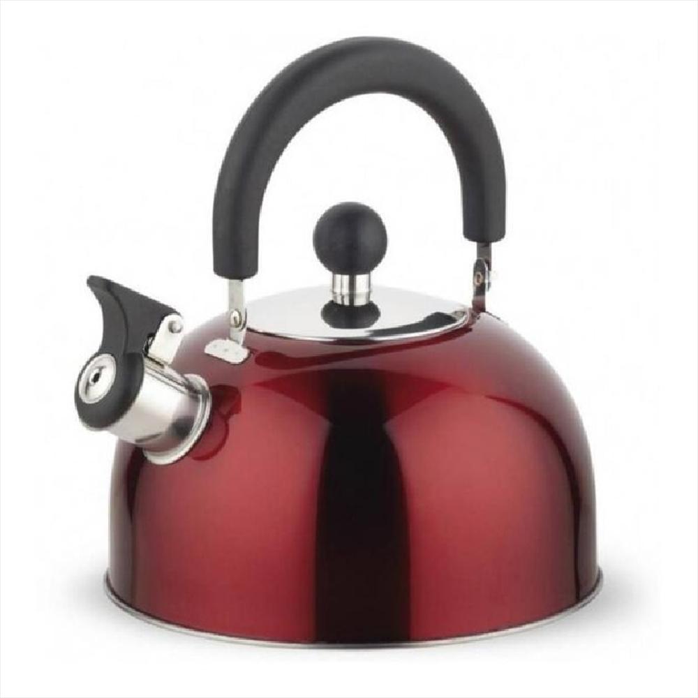 Tetera Hervidora De Agua En Acero Inoxidable De 3 Litros Roja img #1