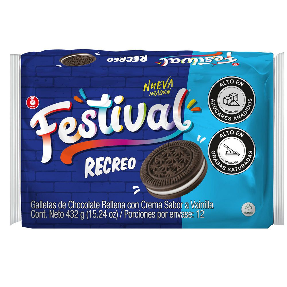 Galletas FESTIVAL Recreo x12und (432  gr) img #2