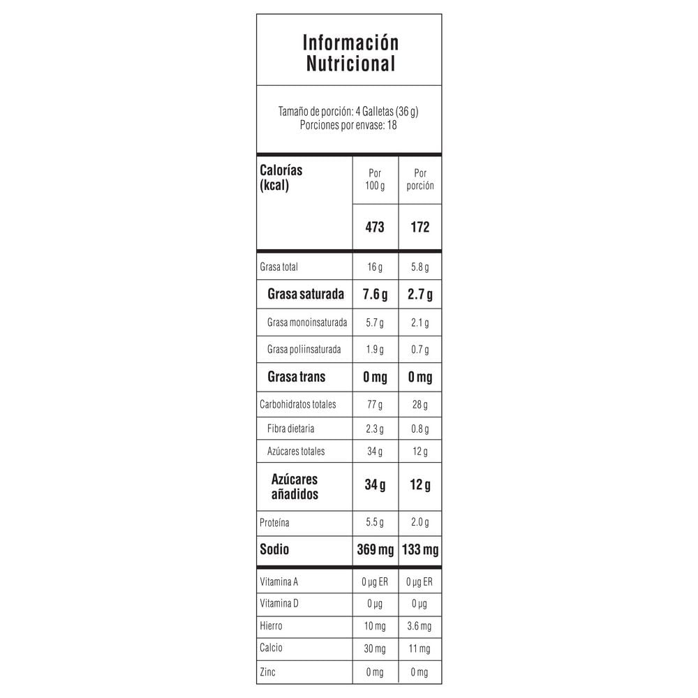 Galletas FESTIVAL Recreo x12und (432  gr) img #3