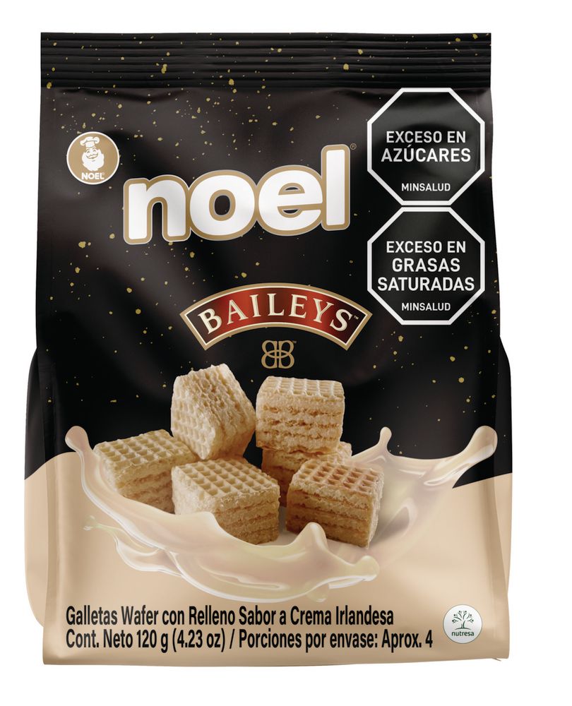 Galletas NOEL wafer cubitos relleno baileys (120  gr) img #2