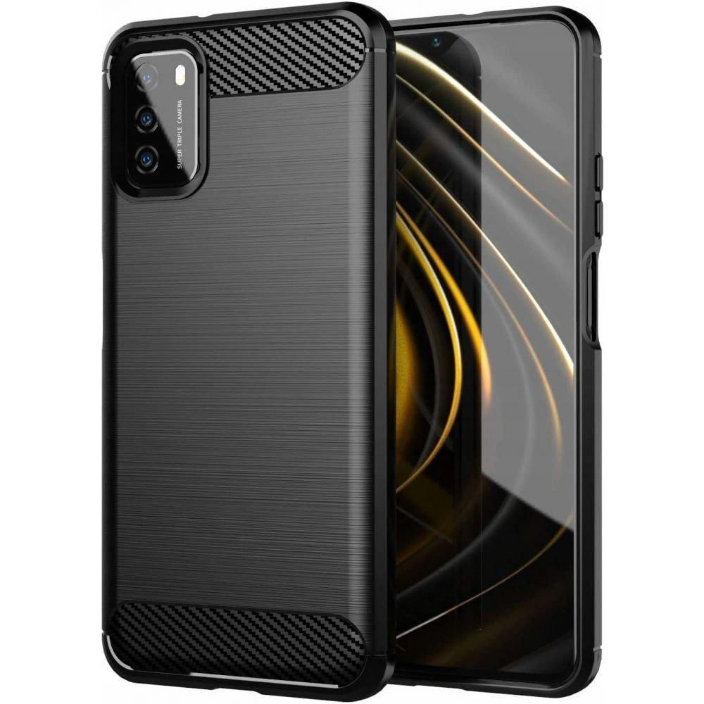 Funda Tipo Carbono Para Celular Xiaomi Poco M3 img #2