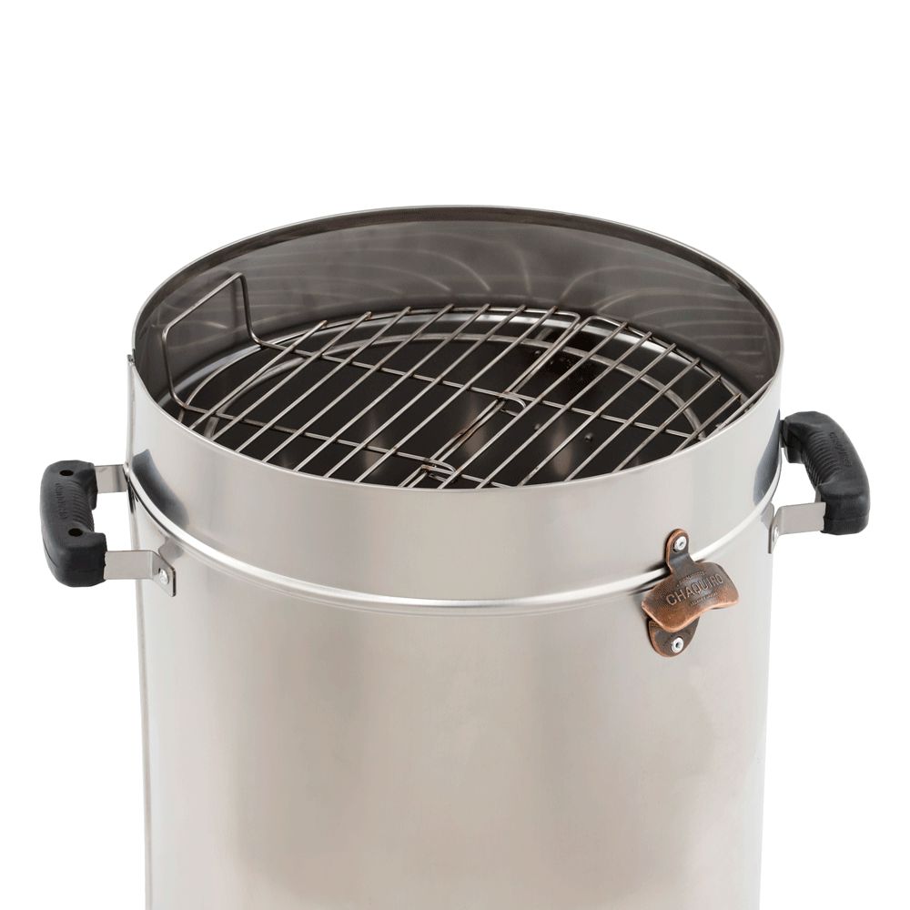 Barril Ahumador Asador  12 15 libras pequeño  Acero inoxidable Sin ref img #6