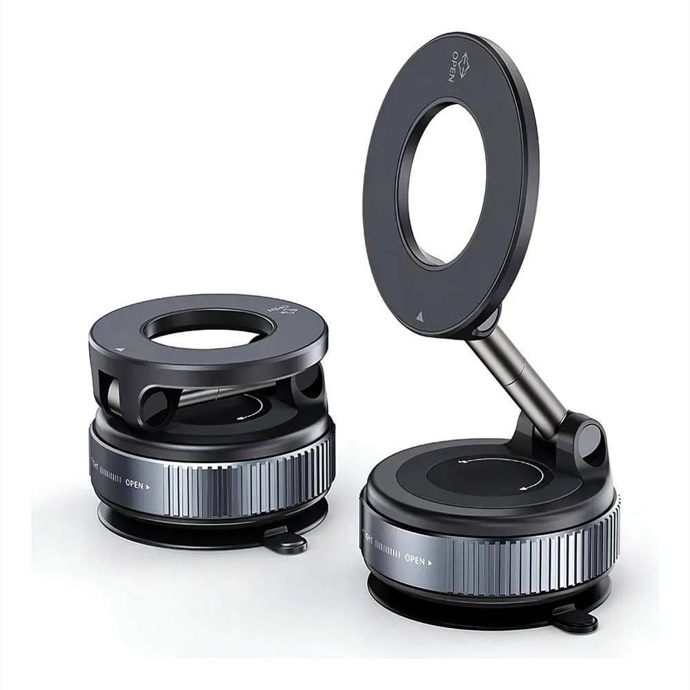 Holder Succión Aro Magnético Celular Soporte Rotación 360 img #3