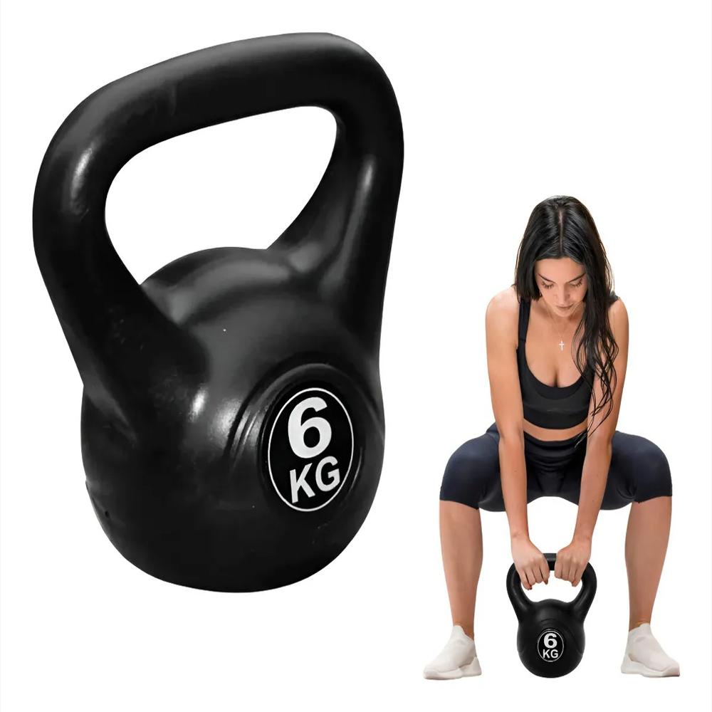Mancuerna Pesa Rusa 6Kg Deporte Ejercicio Con Pesas img #1