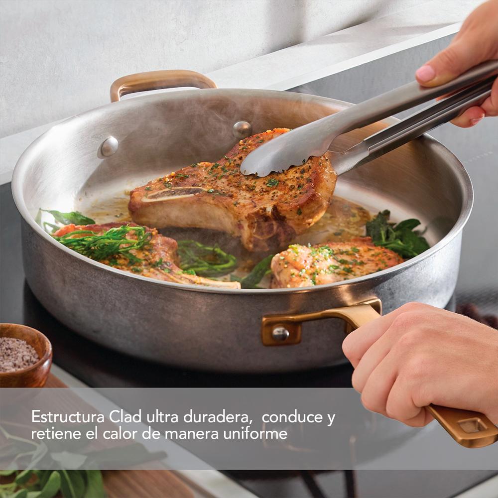 Batería De Cocina 10 Pzs, Acero Inoxidable 5 Capas. Stonewash. Kitchenaid img #5