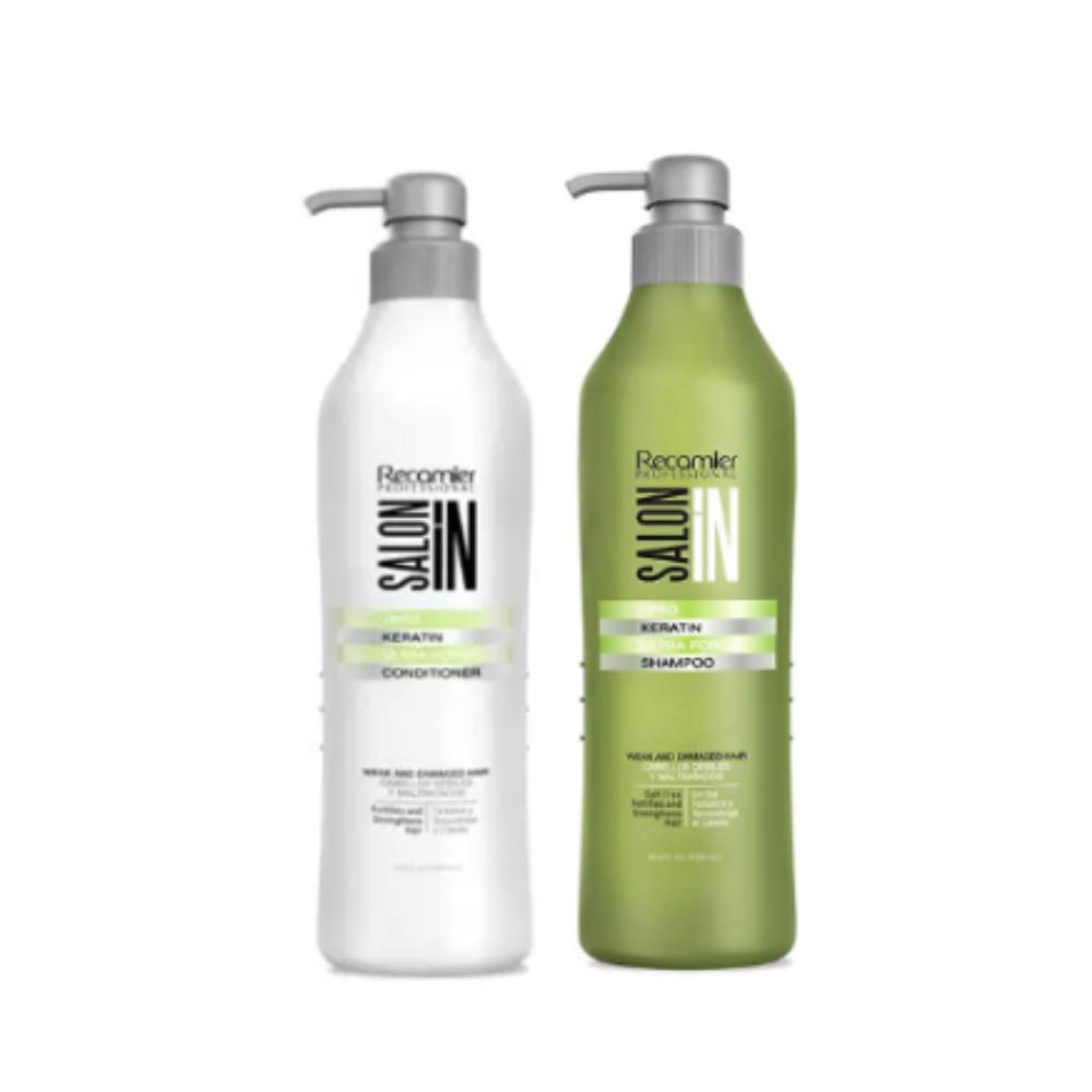 Kit Fortalecedor Shampoo 1000Ml + Acondicionador 1000Ml Recamier img #1