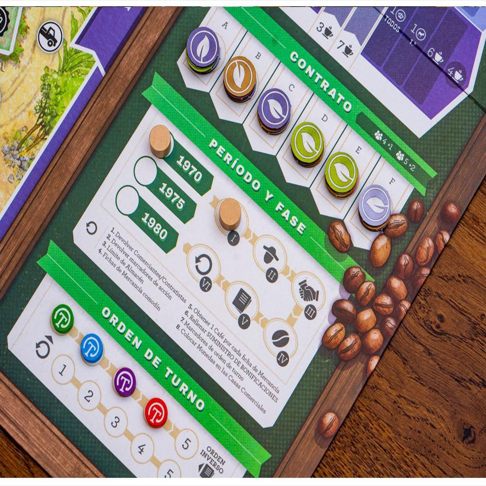 Juego De Mesa Coffee Traders img #3