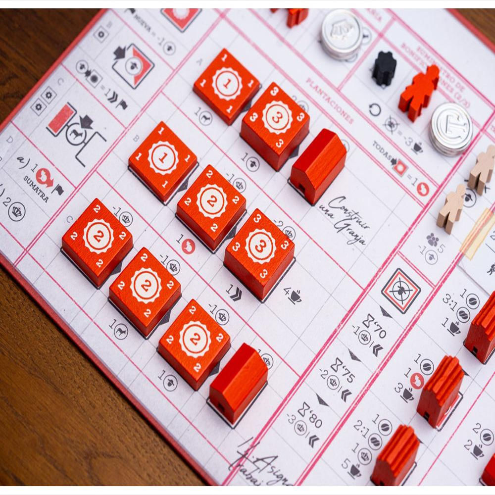 Juego De Mesa Coffee Traders img #4