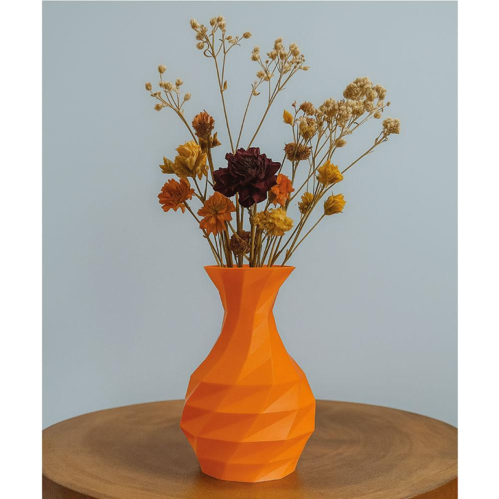 Florero Decorativo Geométrico Impreso En 3D img #2