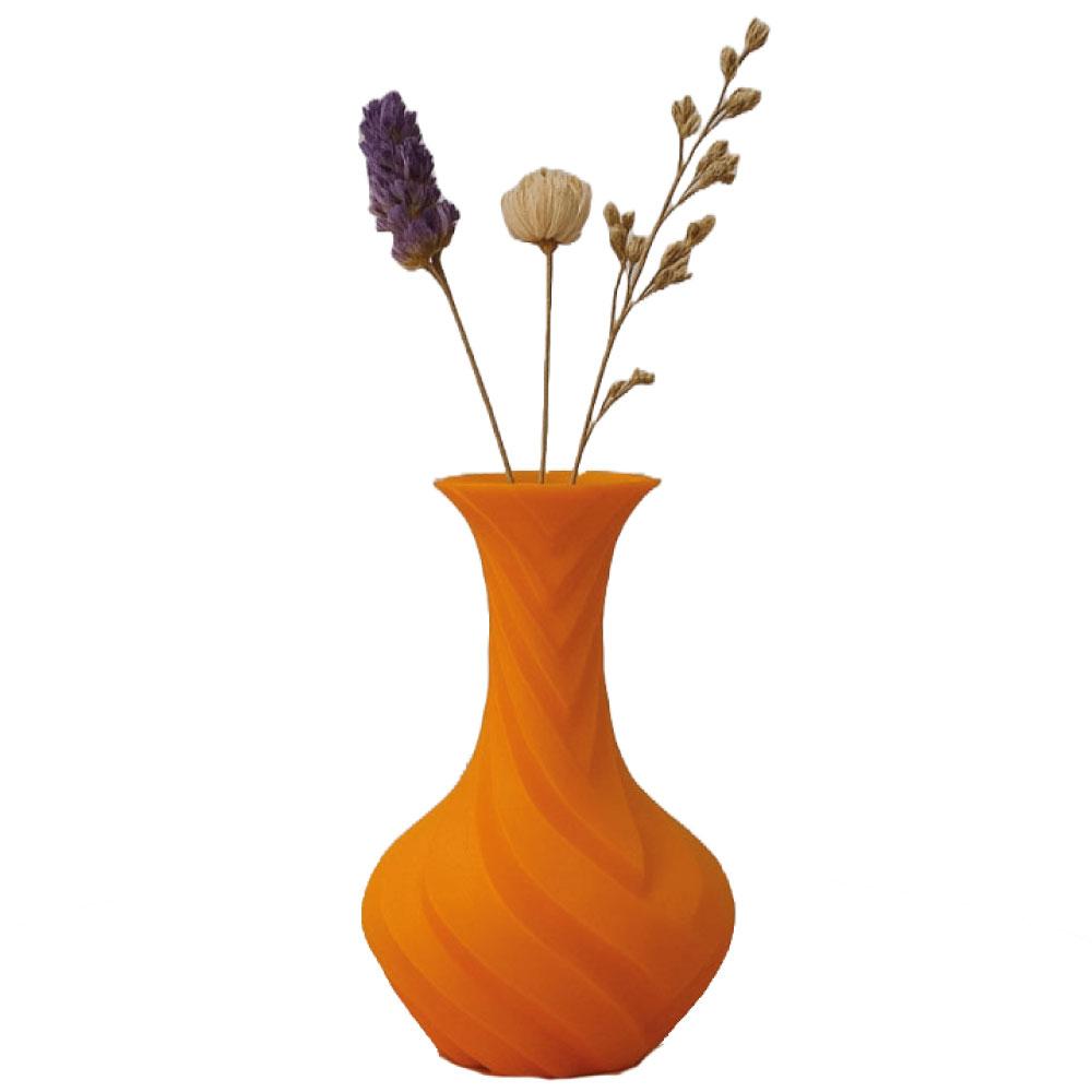 Florero Decorativo Forma Orgánica Impreso En 3D img #1