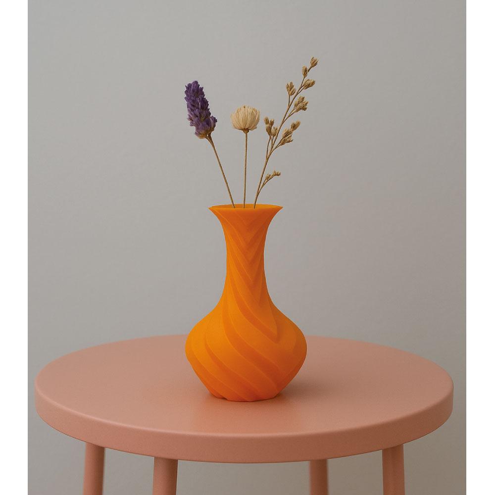 Florero Decorativo Forma Orgánica Impreso En 3D img #2