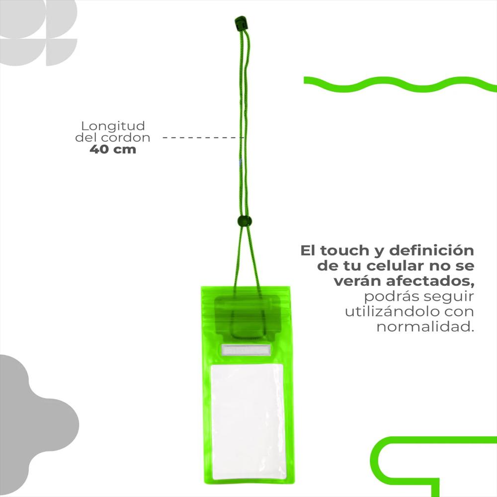 Bolsa De Agua Sumergible Verde img #2