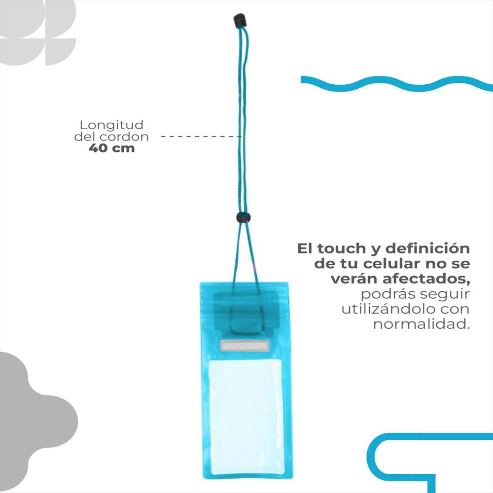 Bolsa De Agua Sumergible Azul img #2