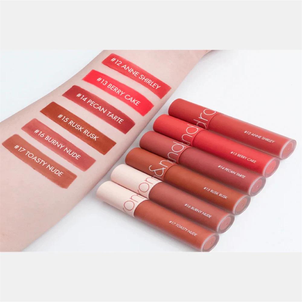 Maquillaje Para Labios Rom&Nd Zero Velvet Tint 03 Persired Tinta De Labios img #3