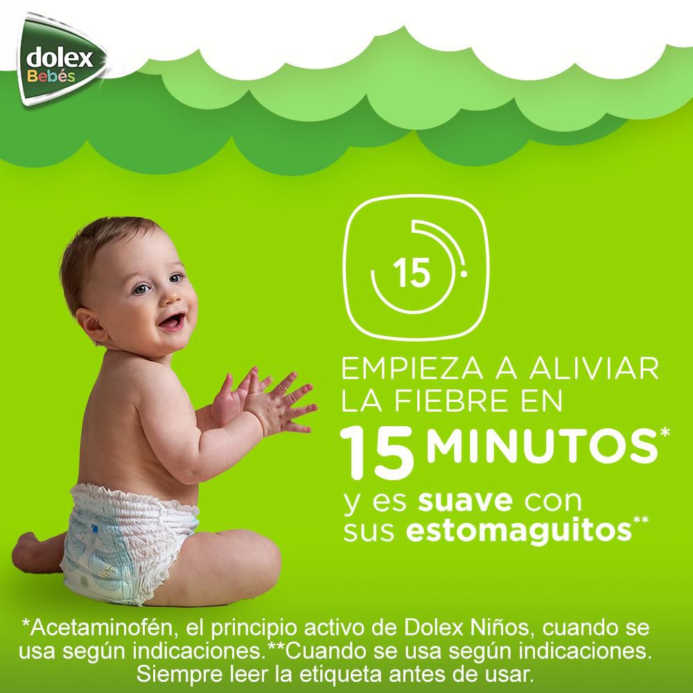 Jarabe DOLEX bebés de 1 a 24 meses frambuesa (60  ml) img #2