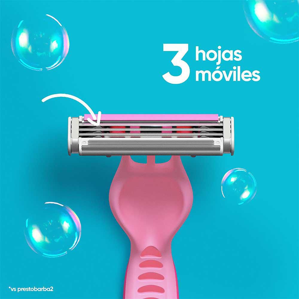 Cuchilla de afeitar VENUS suave con aloe vera (2  und) img #3