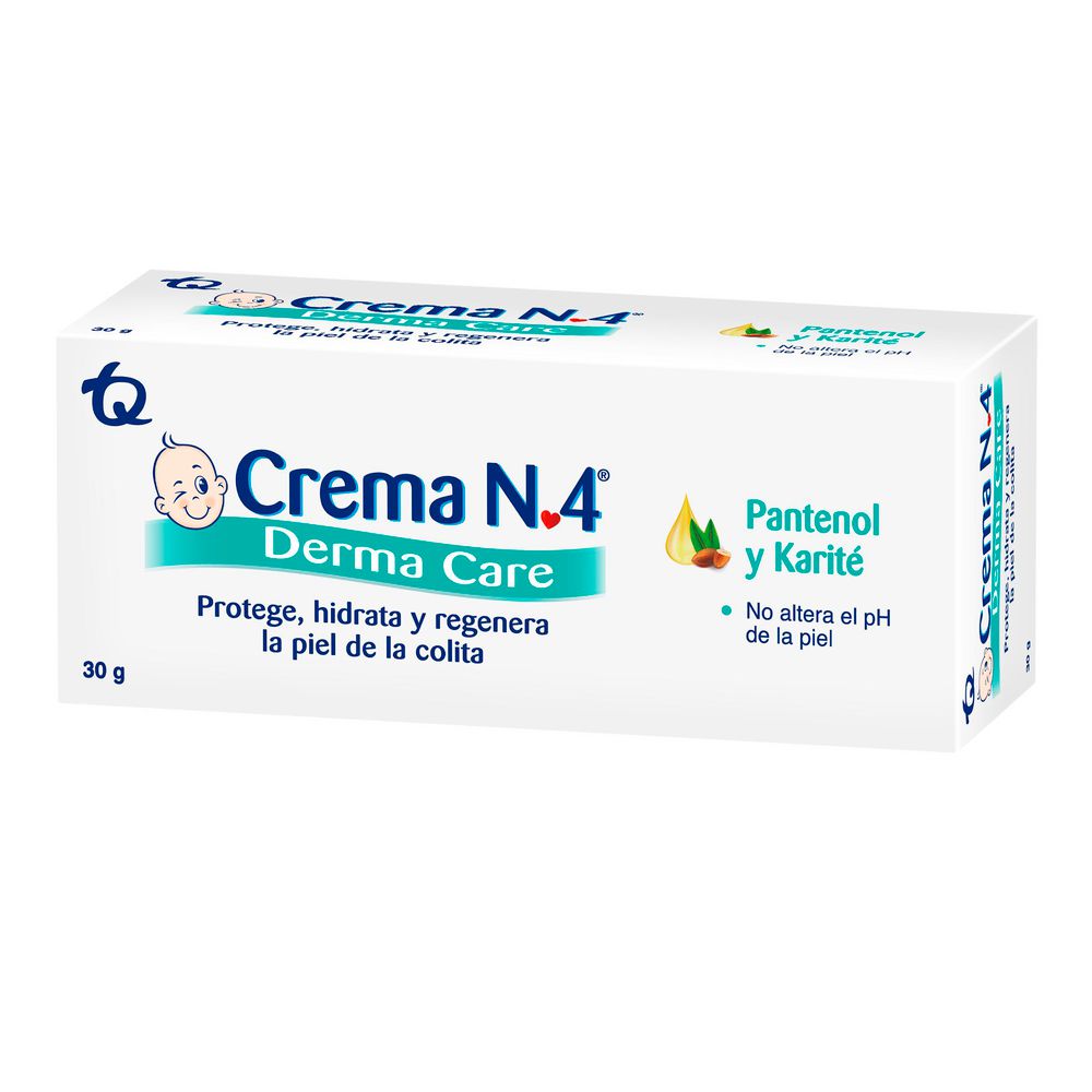 Antipañalitis CREMA No 4 con pantenol y karite (30  gr)