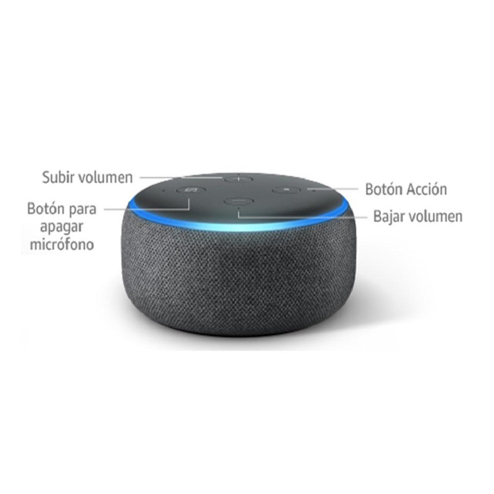 Amazon Alexa Echo Dot 3Rd Altavoz Parlante Negro img #4