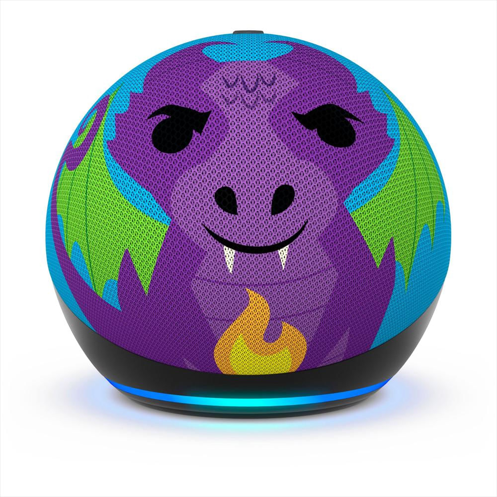 Echo Dot 5Ta Gen Altavoz Inteligente Alexa Kids Edition (Dragón)