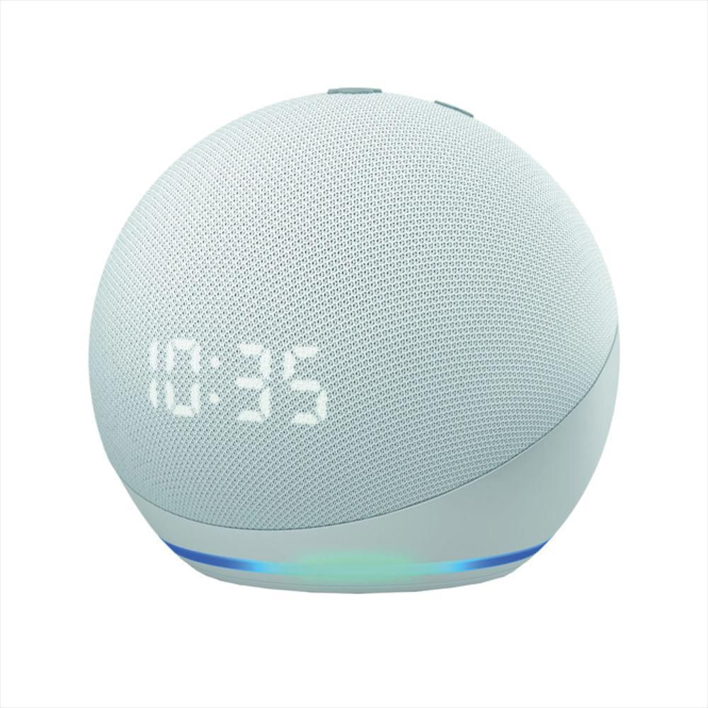 Echo Dot 4Ta Gen Altavoz Inteligente Alexa Y Reloj Blanco