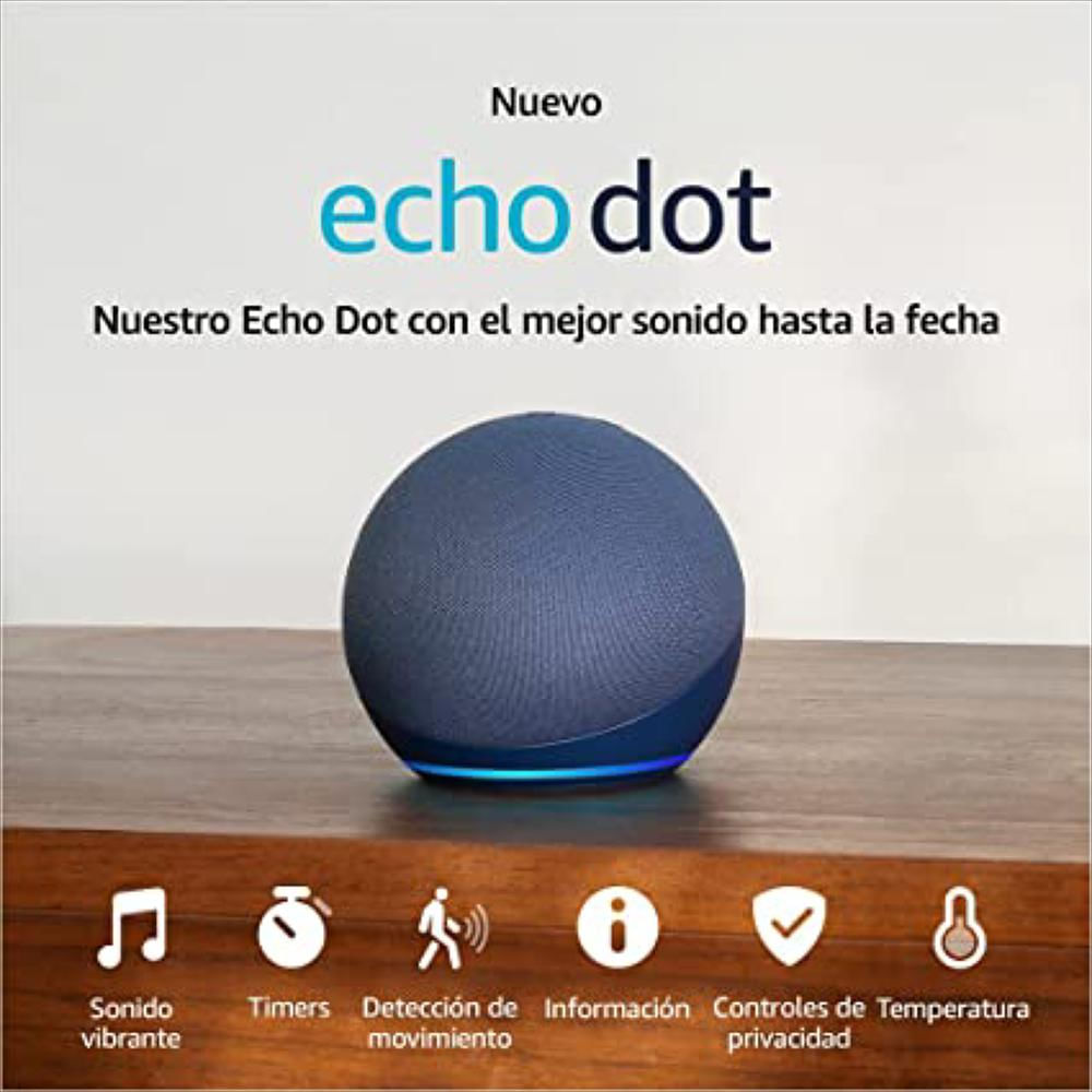 Amazon Echo Dot 5 Gen Con Alexa Asisente Inteligente Azul