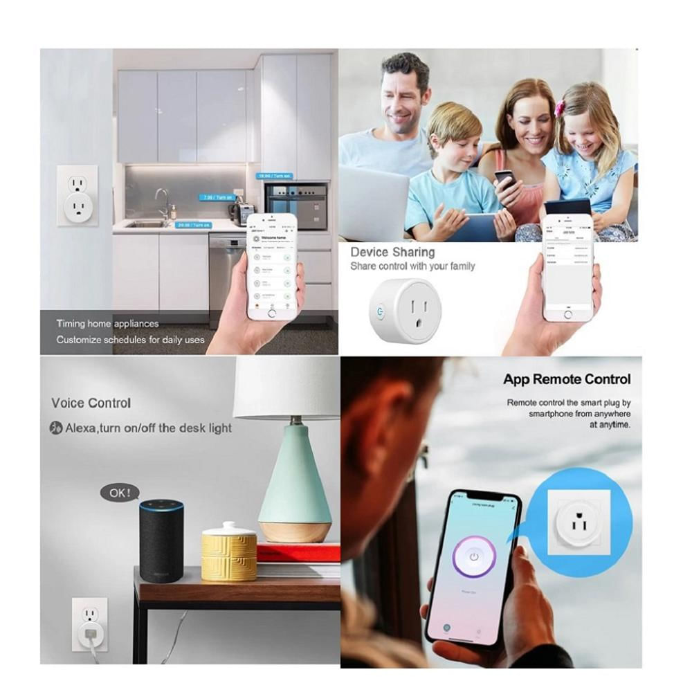 Parlante Inteligente Echo Dot Alexa+2 Enchufes Azul img #5