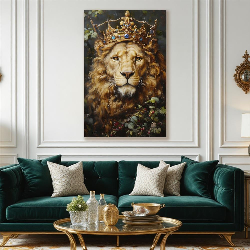 Lienzo Cuadro Decorativo El Rey León 93X60cm img #2