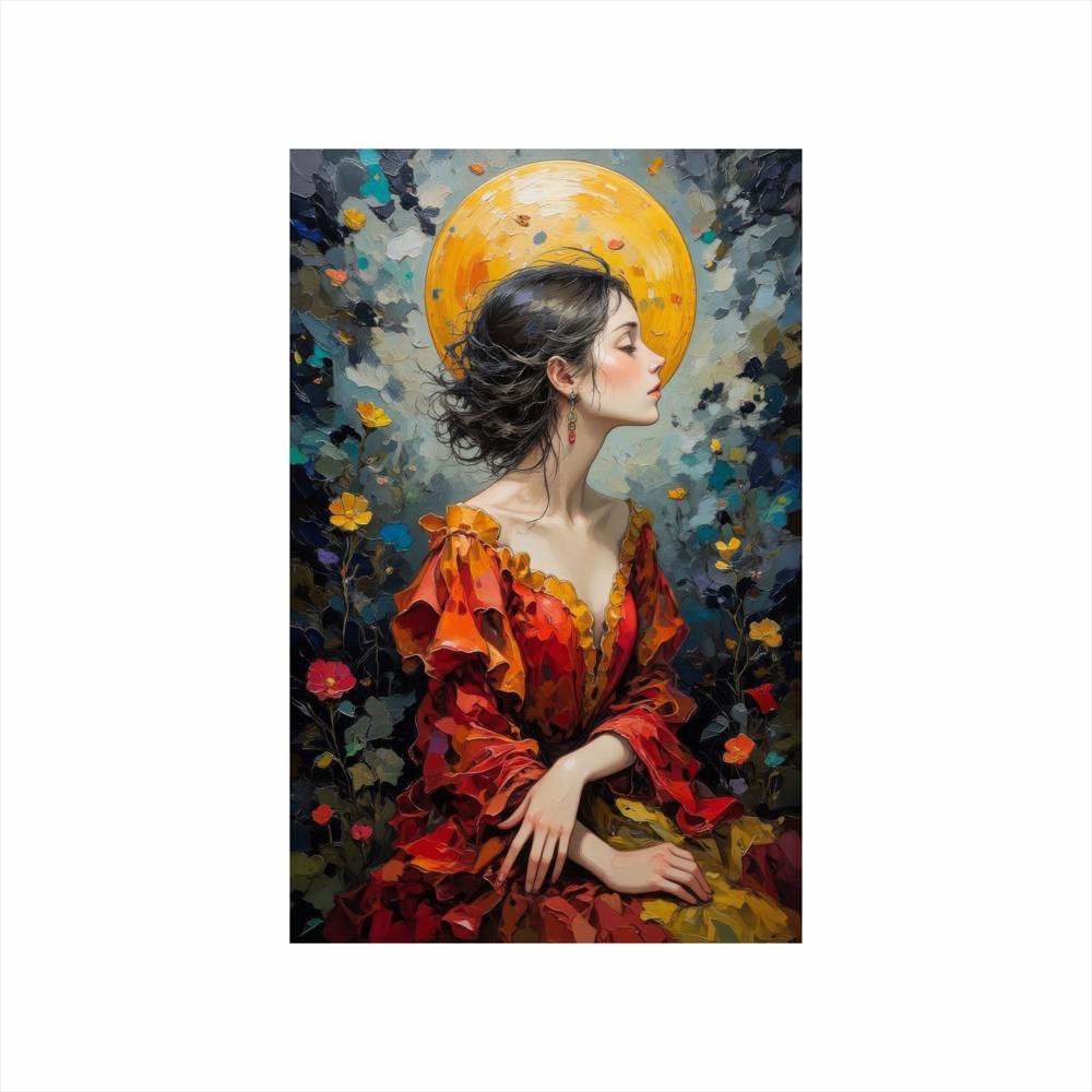 Lienzo Cuadro Decorativo Luz De Mujer 93X60cm img #1
