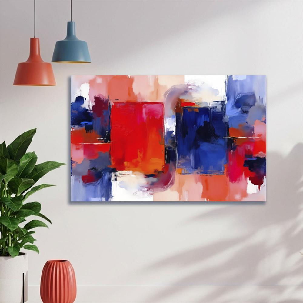 Lienzo Moderno Abstracto Y Minimalista 93X60cm img #2