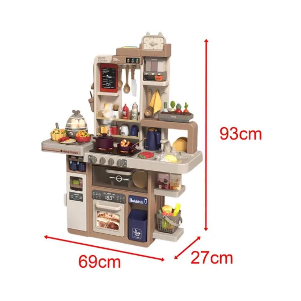 Cocina De Juguete Infantil Con Luces, Sonidos Y 88 Accesorios img #2