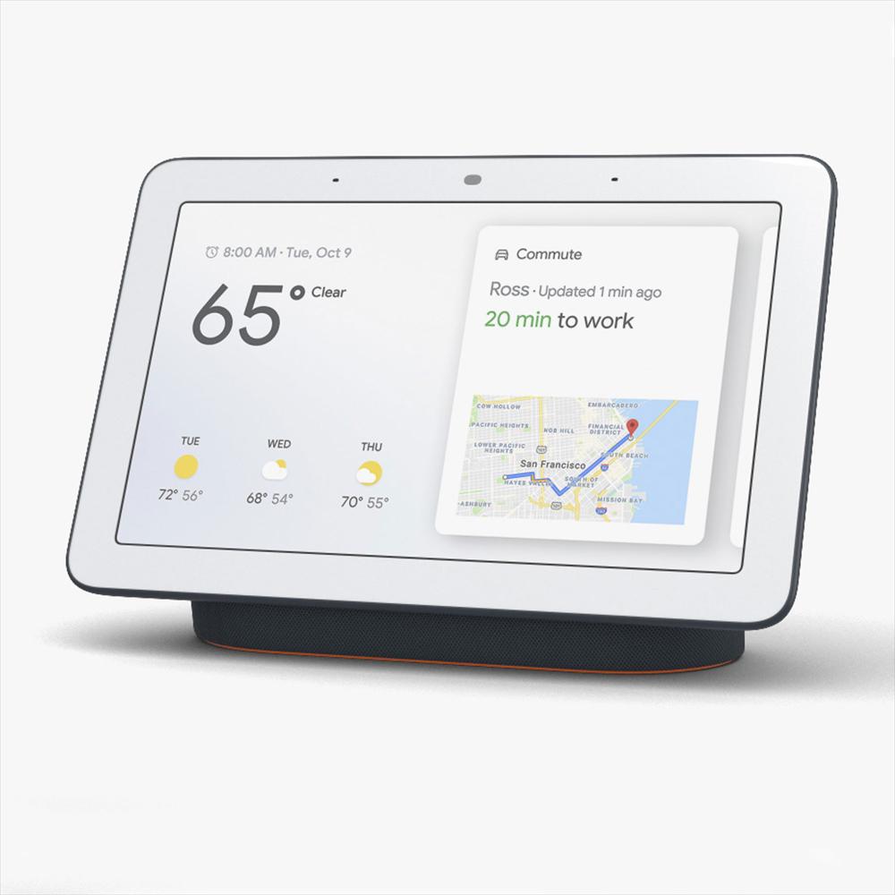 Google Nest Hub Con Asistente Google Pantalla 7Pulg Negro img #1