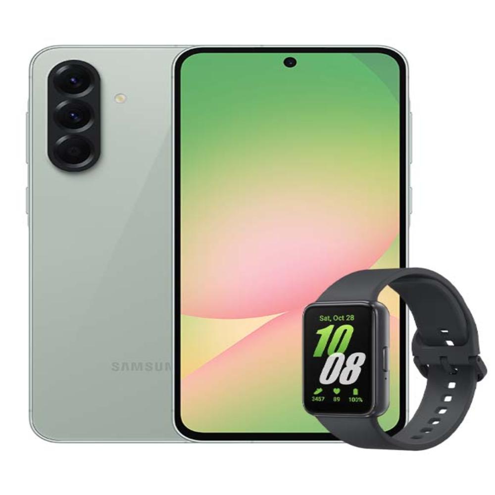 Celular Samsung Galaxy A56 5G 256Gb 8Ram Verde + Galaxy Fit 3 Celular Samsung Galaxy A56 5G 256Gb 8Ram Verde + Galaxy Fit 3