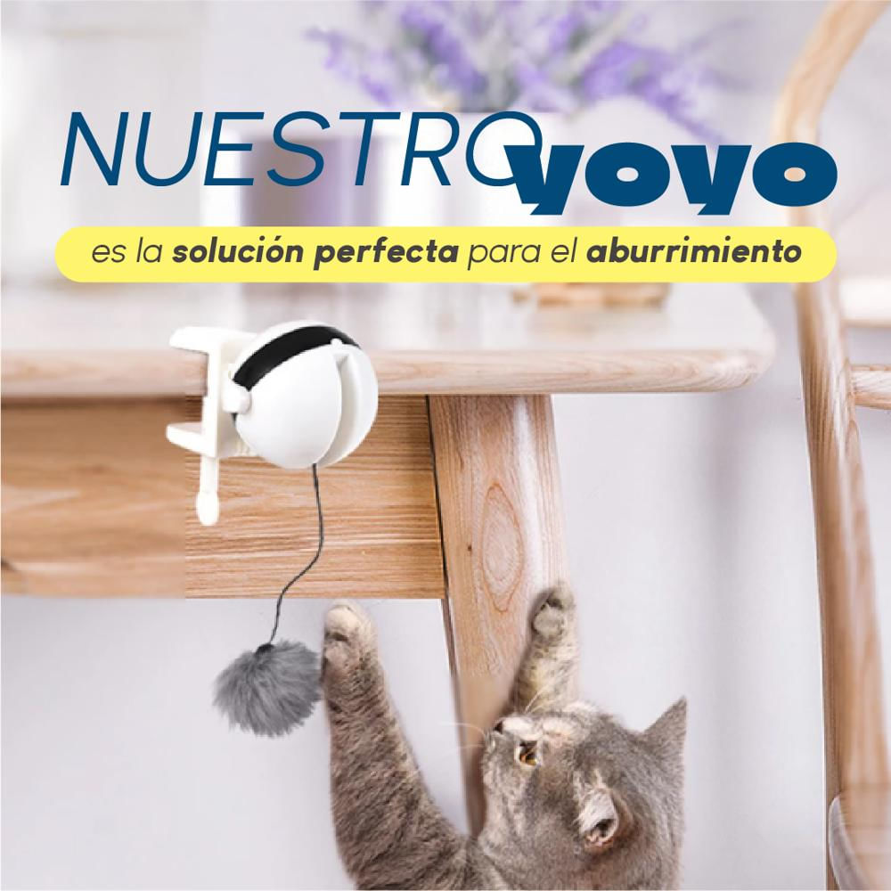 Yoyo Interactivo Para Gatos Juguete Mascotas img #4