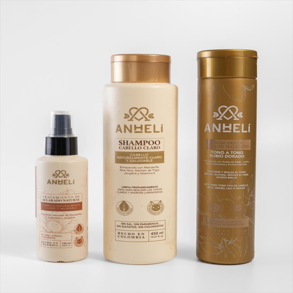 Kit Aclarado Rubio Dorado