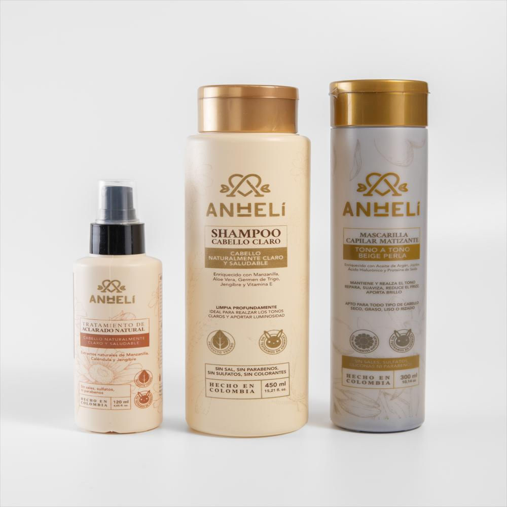 Kit Aclarado Beige Perla