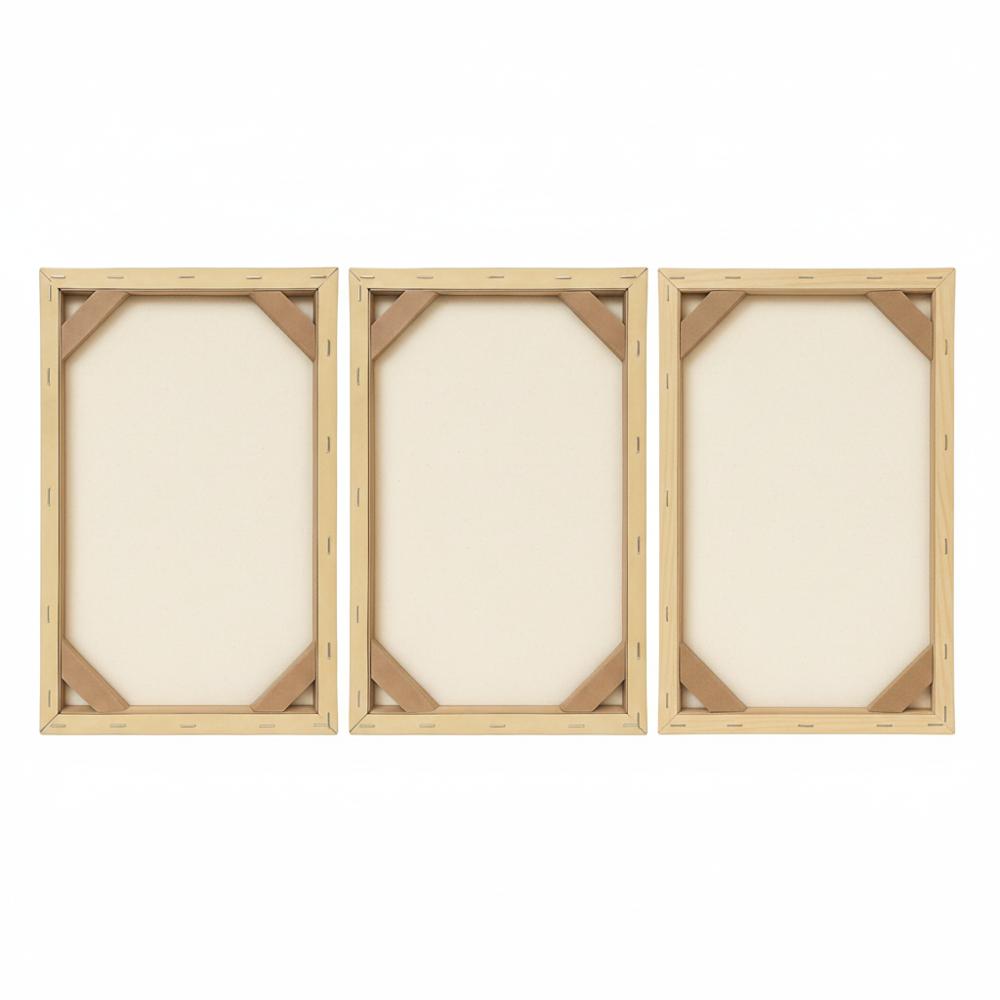 Lienzo Tríptico Safari En Blanco Y Negro Set X3 60X43cm C/U img #4